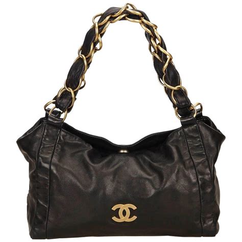 chanel purse black gold chain|Shop CHANEL FOLDABLE TOTE BAG WITH CHAIN .